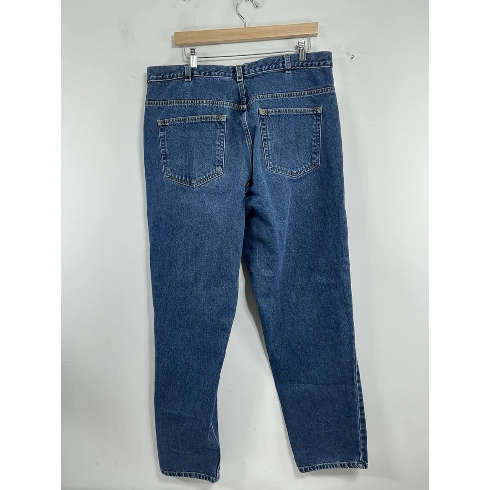 Men’s Excellent Condition BE Blues Blue Jeans 38x32 Loose Fit